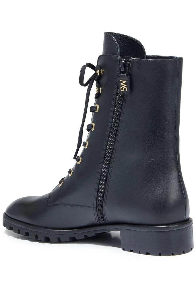 商品Stuart Weitzman|Laine leather combat boots,价格¥1528,第3张图片详细描述