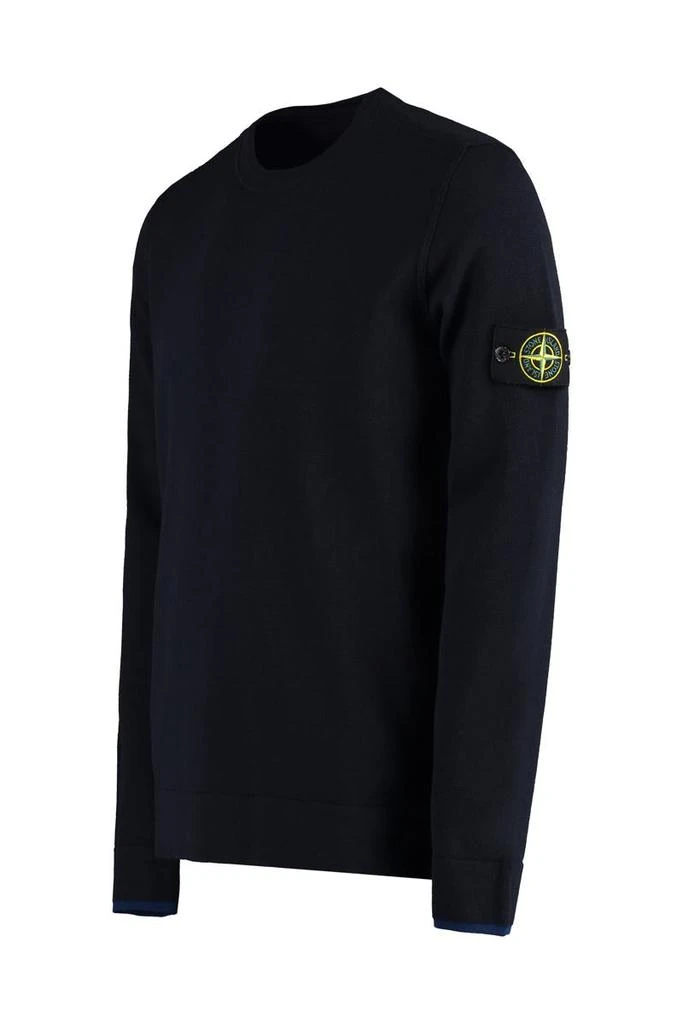 商品Stone Island|STONE ISLAND VIRGIN WOOL CREW-NECK PULLOVER,价格¥2864,第3张图片详细描述