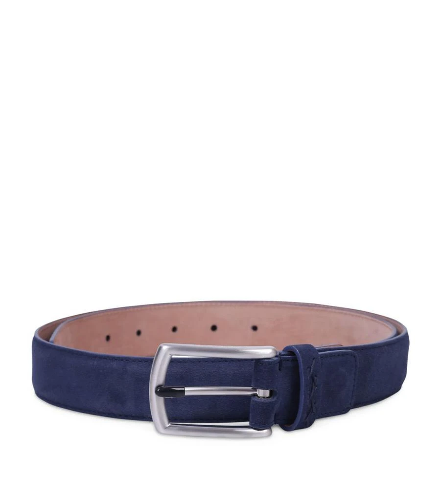 商品Zegna|Suede Belt,价格¥3645,第1张图片