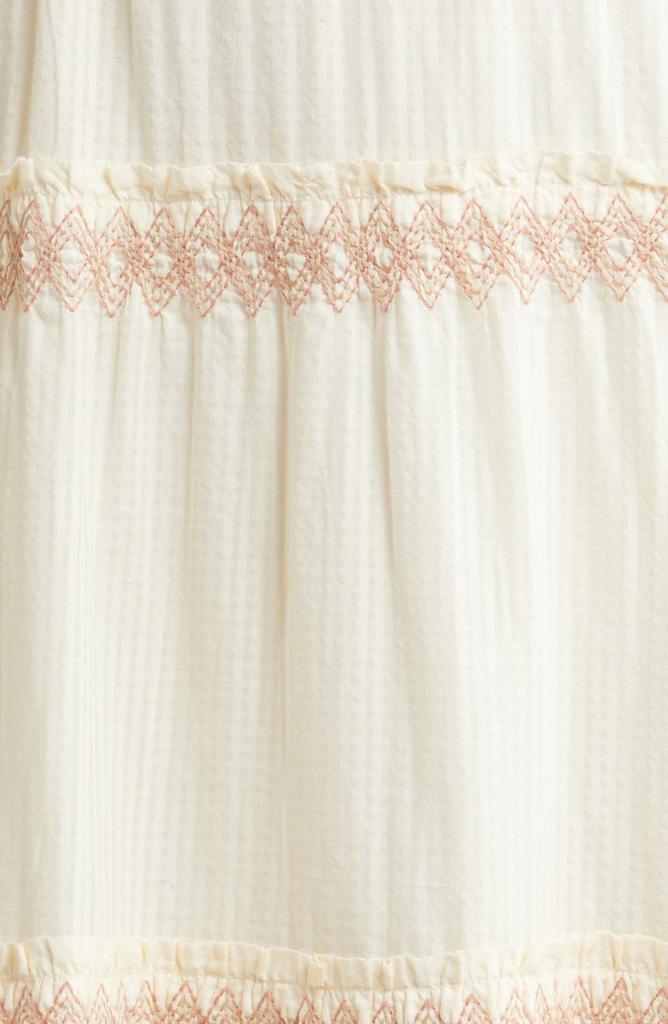 Women's Lucie Smocked Tiered Midi Dress商品第6张图片规格展示