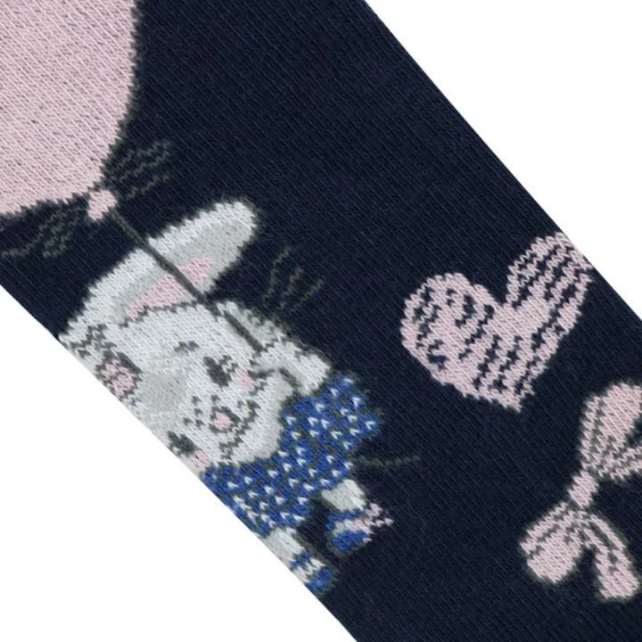 商品MONNALISA|Navy Balloon Bunny Tights,价格¥103,第2张图片详细描述