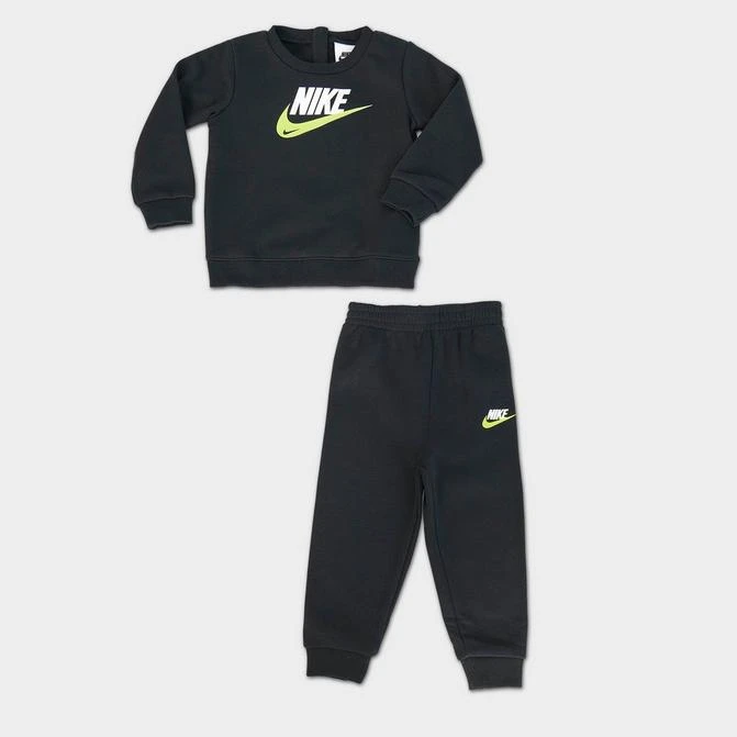 商品NIKE|Infant Nike Multi Futura Sweatshirt and Jogger Pants Set,价格¥224,第1张图片