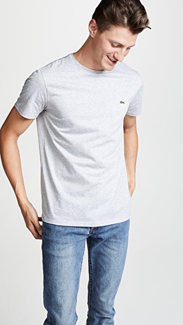 商品Lacoste|短袖圆领 T 恤,价格¥442,第1张图片