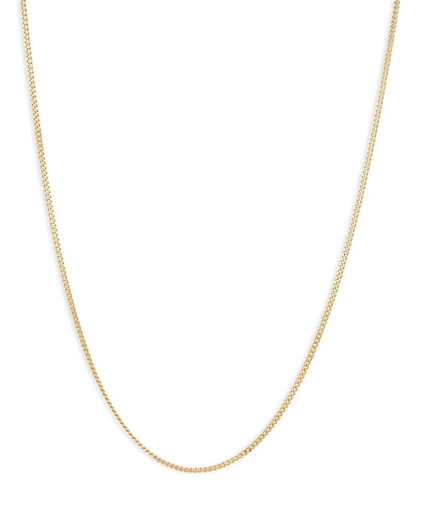 商品Adina Reyter|14K Yellow Gold Curb Link Chain, 16",价格¥4450,第1张图片