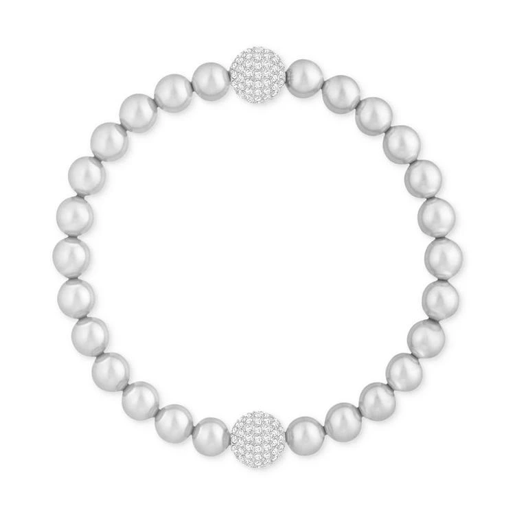 商品Swarovski|Remix Collection Pavé & Imitation Pearl Flex Bracelet,价格¥296,第1张图片