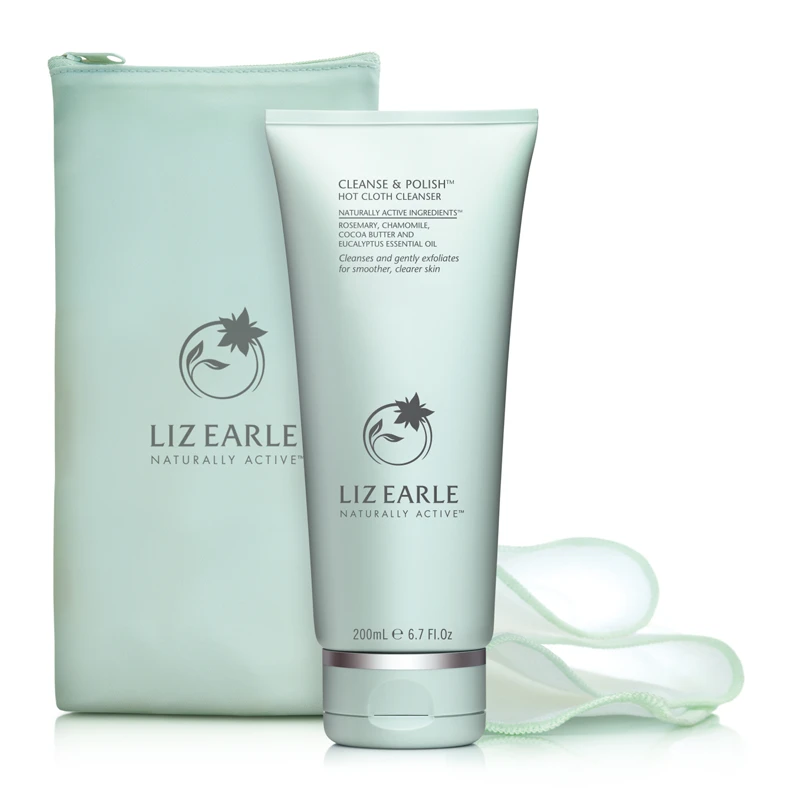 商品LIZ EARLE|Liz Earle 经典热敷卸妆洁面乳200ml+洁面巾,价格¥314,第1张图片