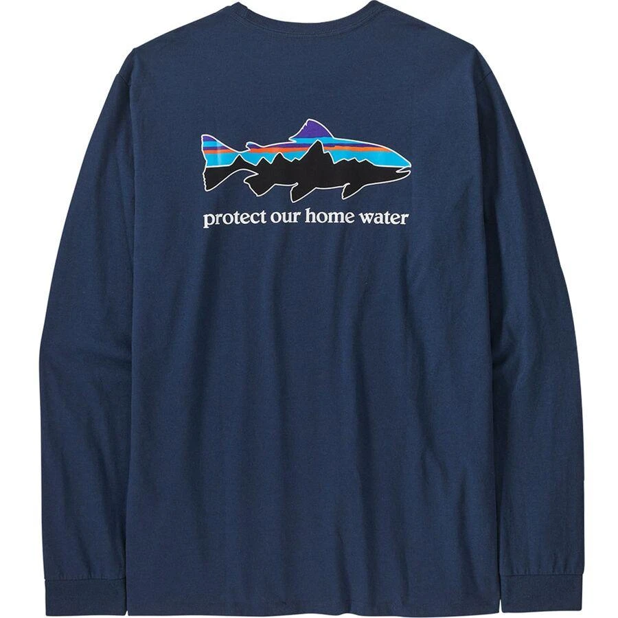 商品Patagonia|Home Water Trout Long-Sleeve Responsibili-Tee - Men's,价格¥320,第1张图片