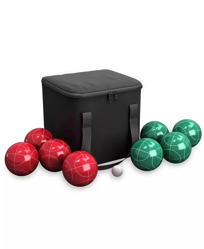 商品Trademark Global|Hey Play Bocce Ball Set - Outdoor Family Bocce Game For Backyard, Lawn, Beach And More,价格¥823,第1张图片