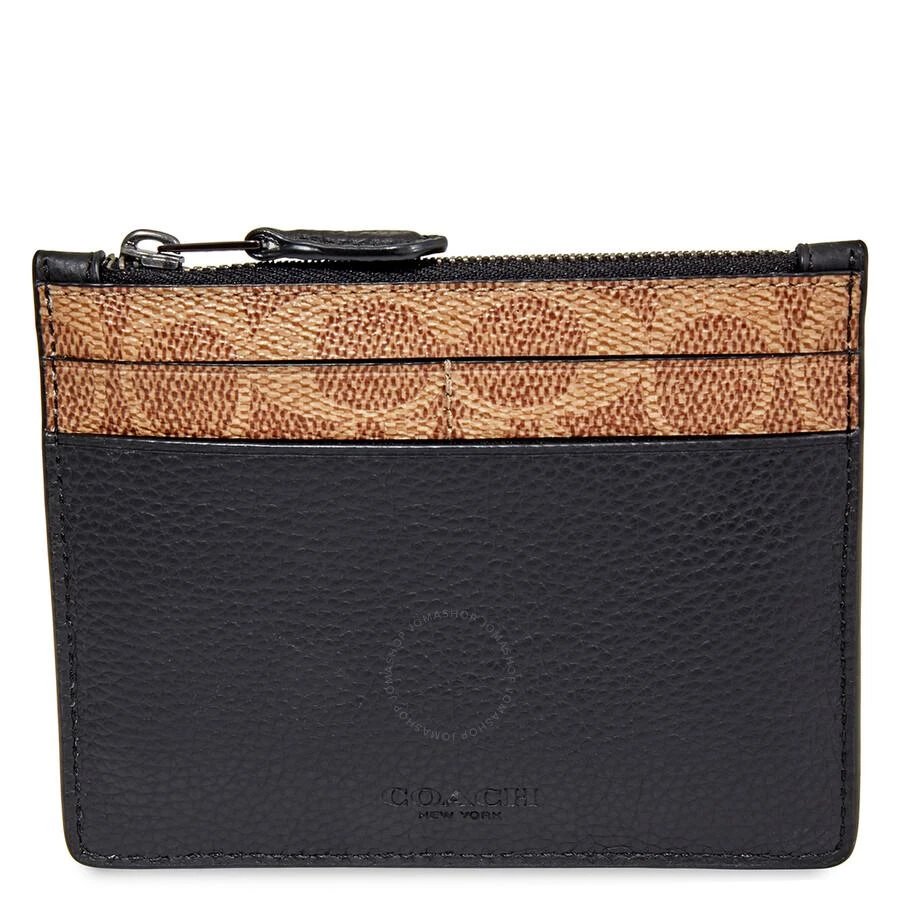 商品Coach|Signature Canvas Blocking Card Case,价格¥361,第1张图片