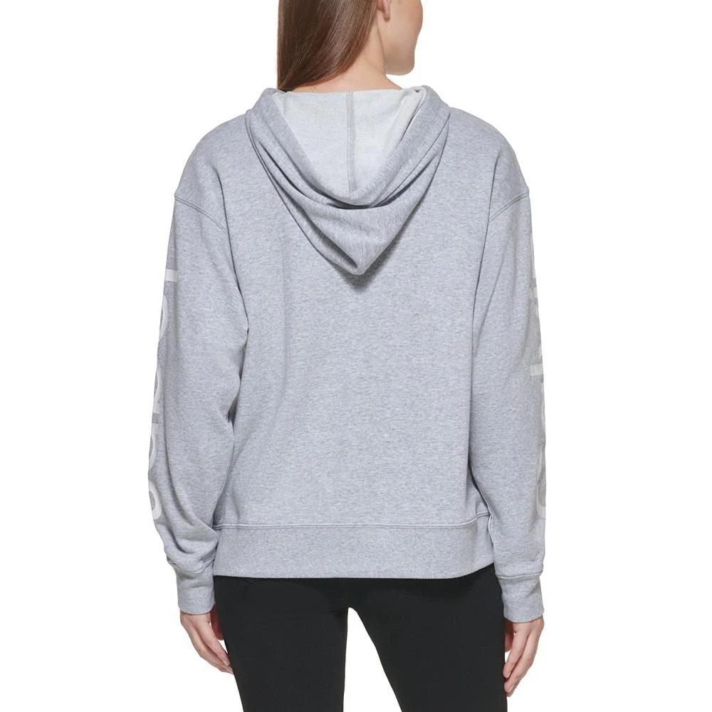 商品Calvin Klein|Logo-Print Hooded Sweatshirt, Regular & Petite,价格¥447,第2张图片详细描述