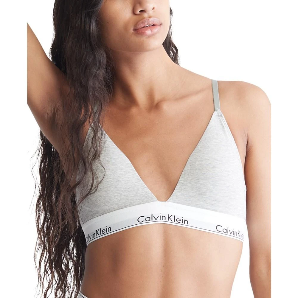 Calvin Klein Modern Cotton Lightly Lined Triangle Bralette QF5650 2