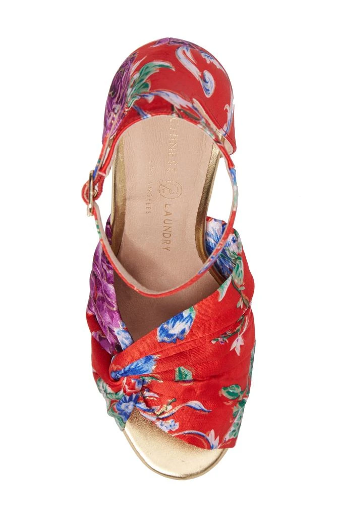 商品Chinese Laundry|Flory Knotted Sandal,价格¥369,第5张图片详细描述