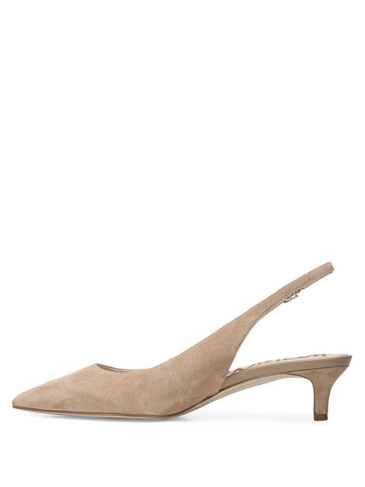商品Sam Edelman|Ludlow Suede Slingback Pumps,价格¥208,第5张图片详细描述