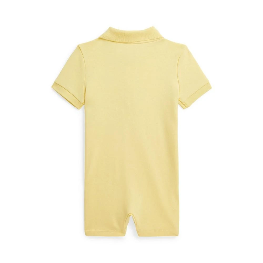 商品Ralph Lauren|Baby Boys Soft Cotton Polo Shortall,价格¥160,第2张图片详细描述