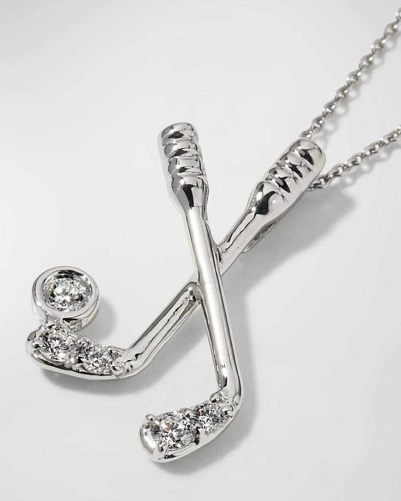 商品Roberto Coin|Golf Tiny Treasure Necklace in White Gold,价格¥14231,第3张图片详细描述