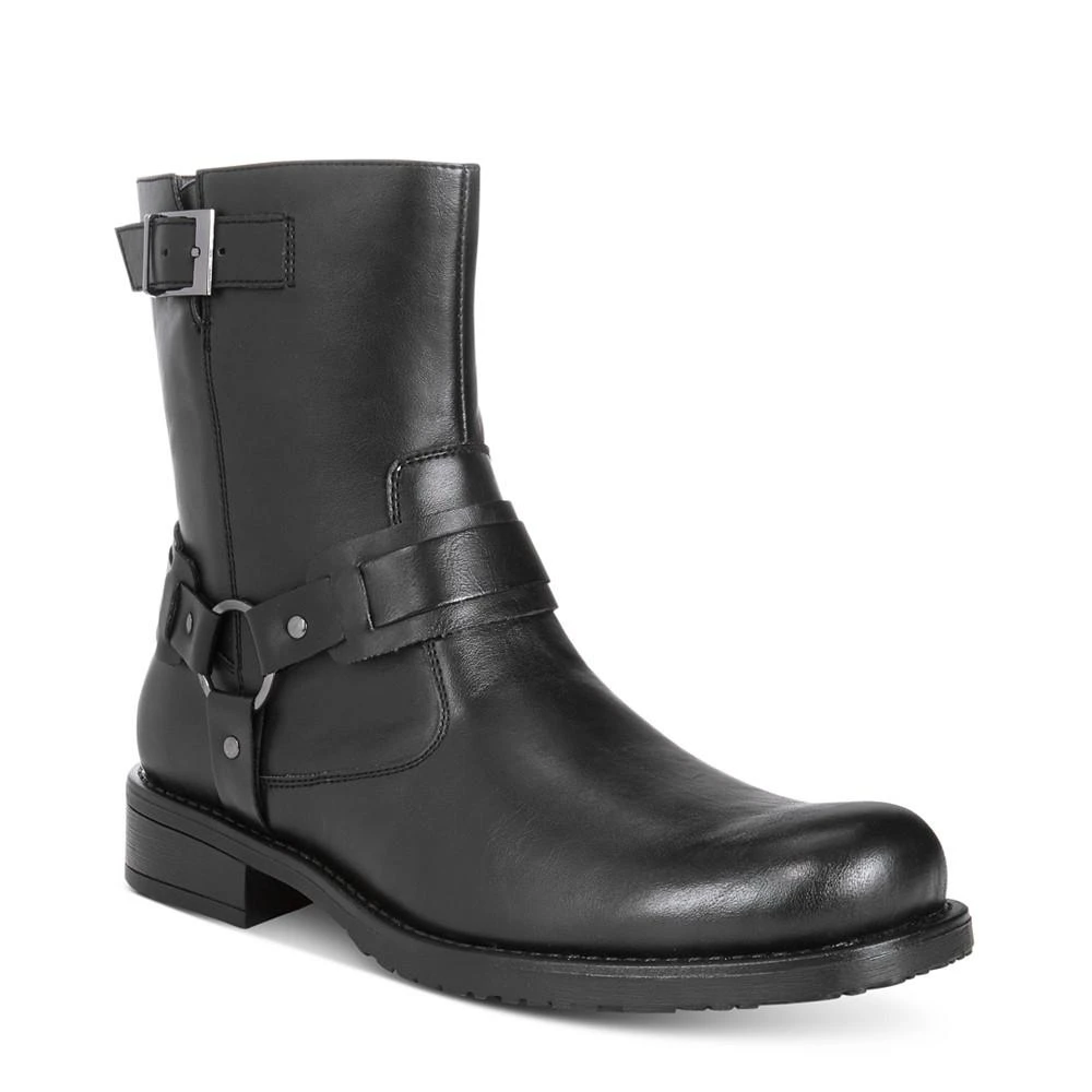 商品Unlisted|Men's Slightly Off Plain-Toe Moto Boots,价格¥636,第1张图片