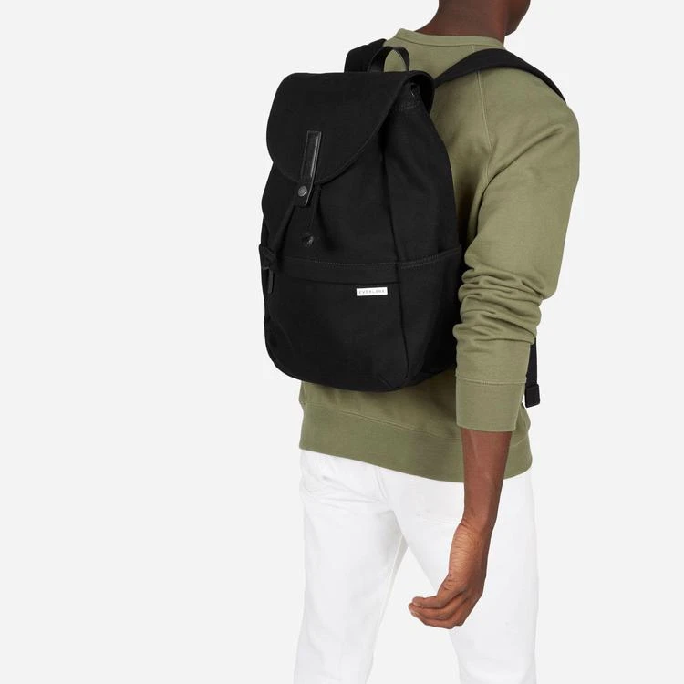 商品Everlane|The Modern Twill Single Snap Backpack - Large,价格¥480,第4张图片详细描述