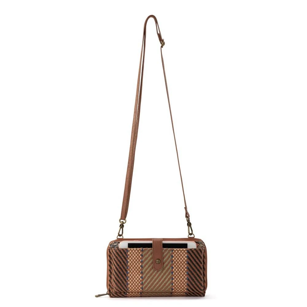商品Sakroots|Women's Woven Smartphone Crossbody Wallet,价格¥438,第5张图片详细描述