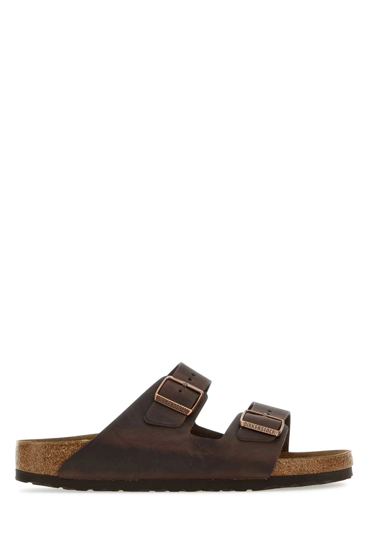 商品Birkenstock|Birkenstock 女士拖鞋 052533HABANNA 棕色,价格¥760,第1张图片