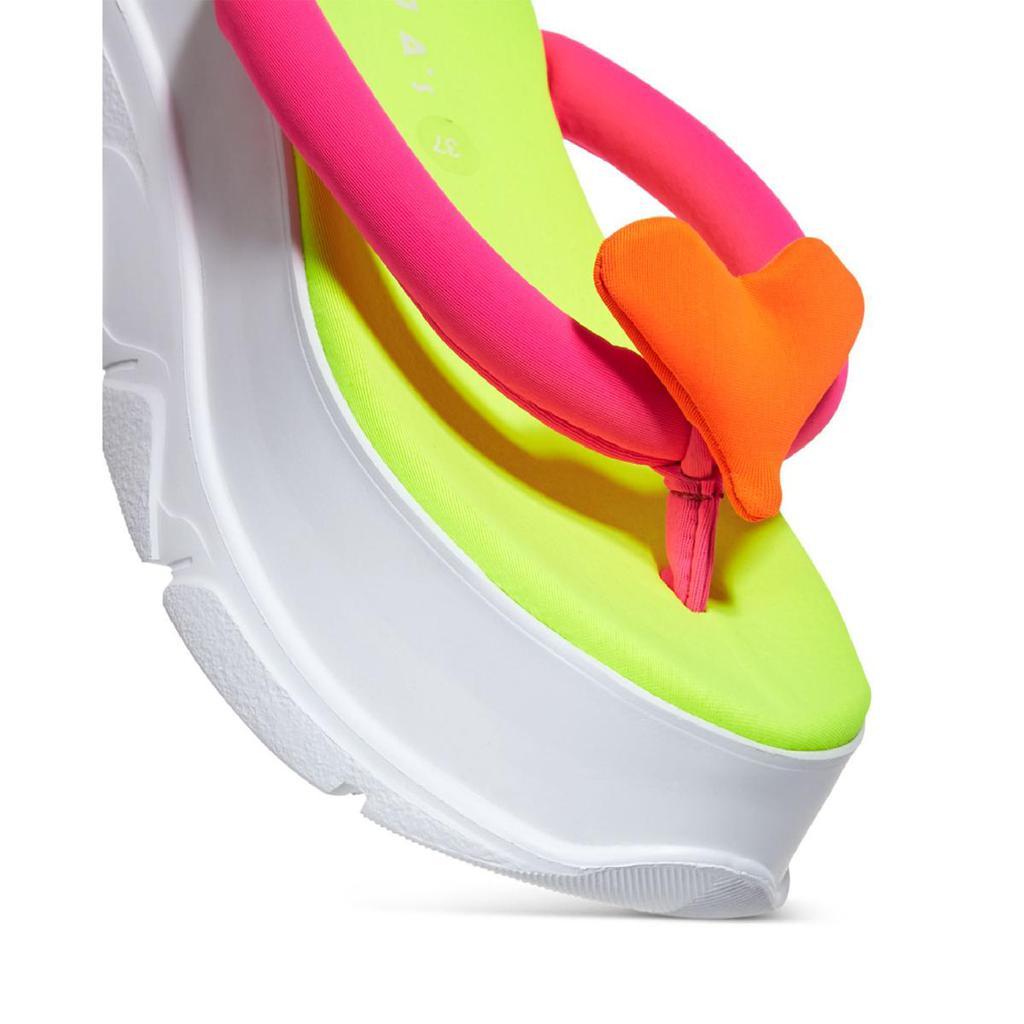 商品Joshua Sanders|Joshua Sanders Womens Thong Neon Flip-Flops,价格¥589-¥915,第5张图片详细描述