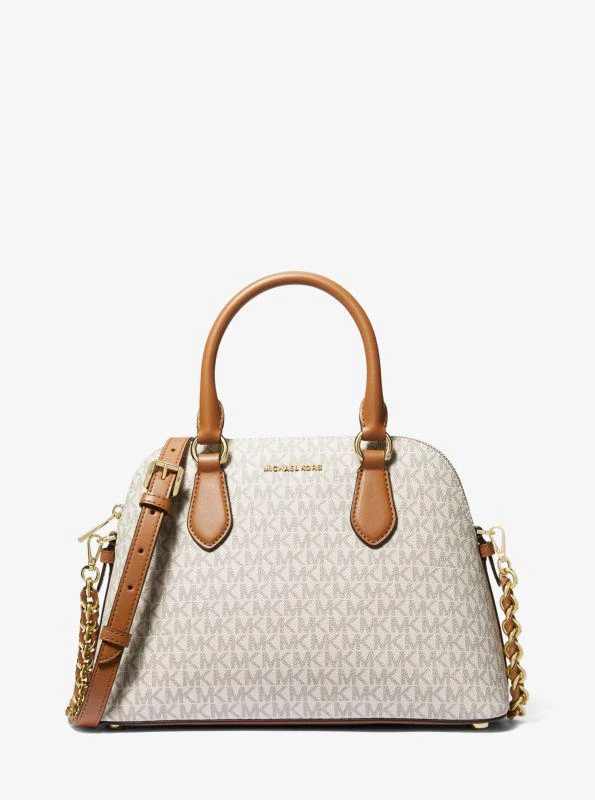 商品Michael Kors|Veronica Medium Logo Dome Satchel,价格¥819,第1张图片