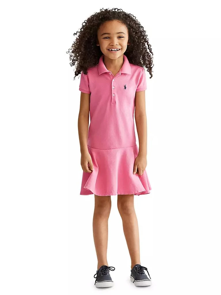 商品Ralph Lauren|Little Girl's & Girl's Polo Dress,价格¥446,第3张图片详细描述