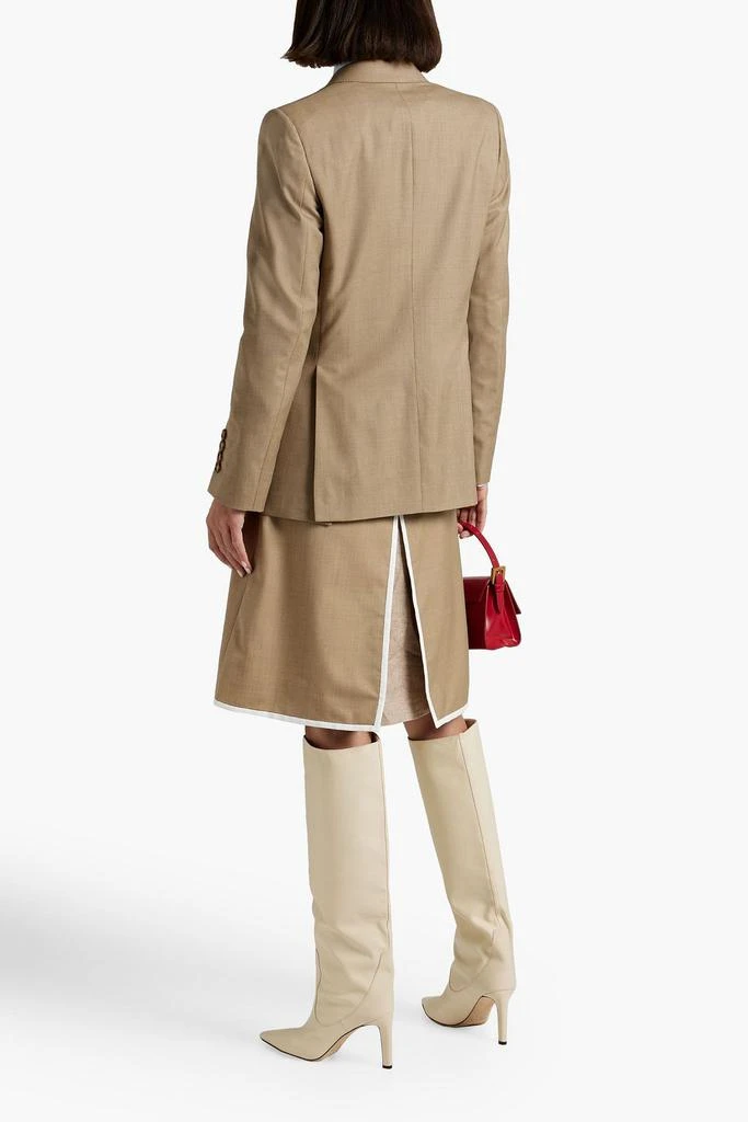 商品Burberry|Wool and cashmere-blend twill blazer,价格¥7762,第3张图片详细描述