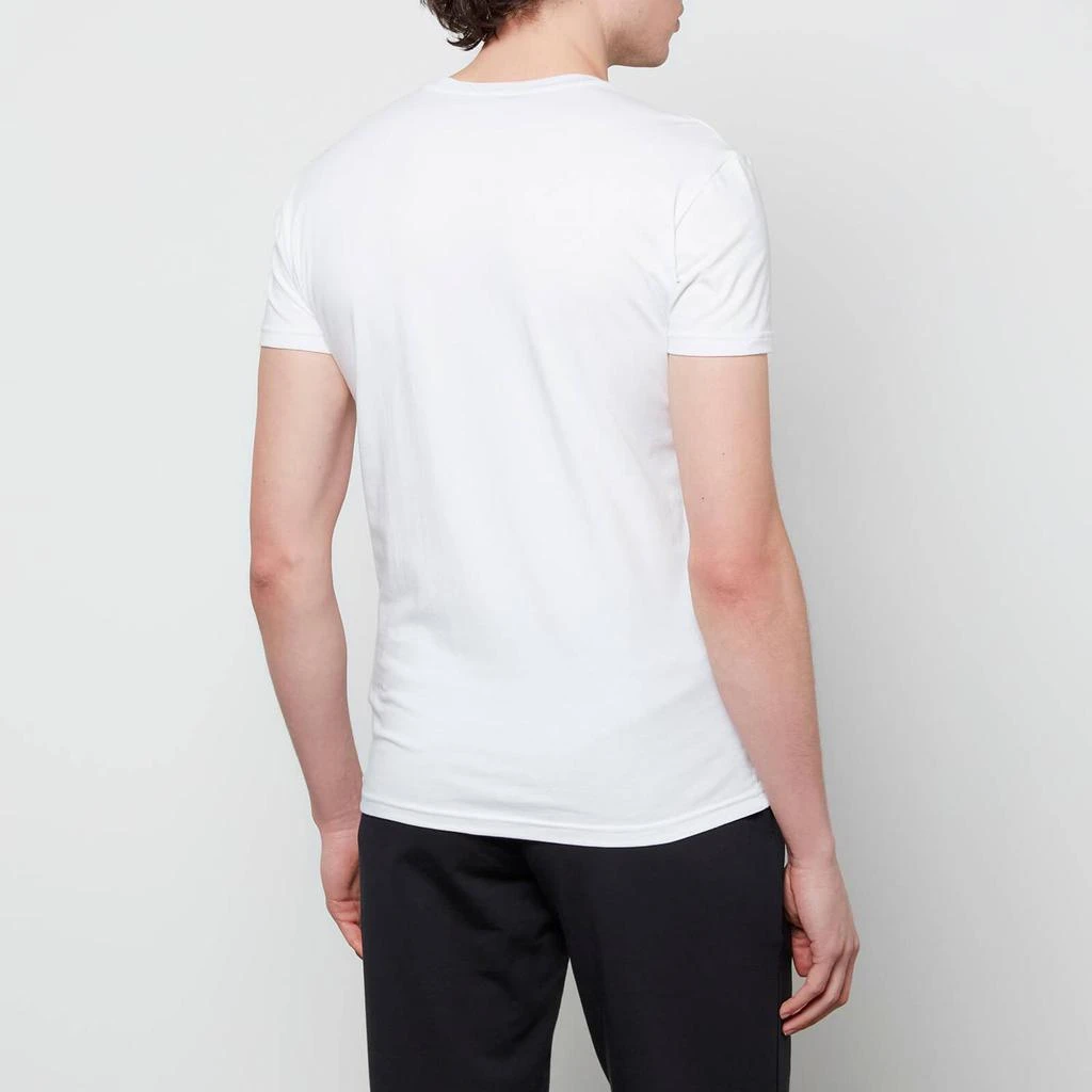 商品Emporio Armani|Emporio Armani Men's Shiny Logoband T-Shirt - White,价格¥236,第2张图片详细描述