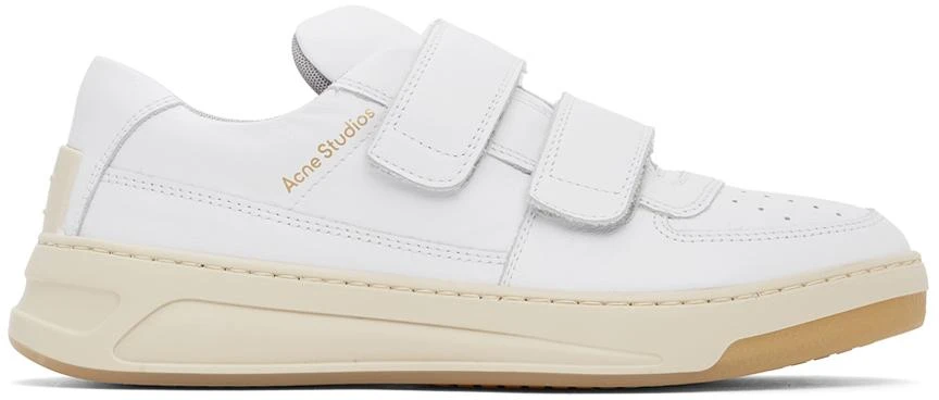 商品Acne Studios|White Velcro Perey Sneakers,价格¥1987,第1张图片