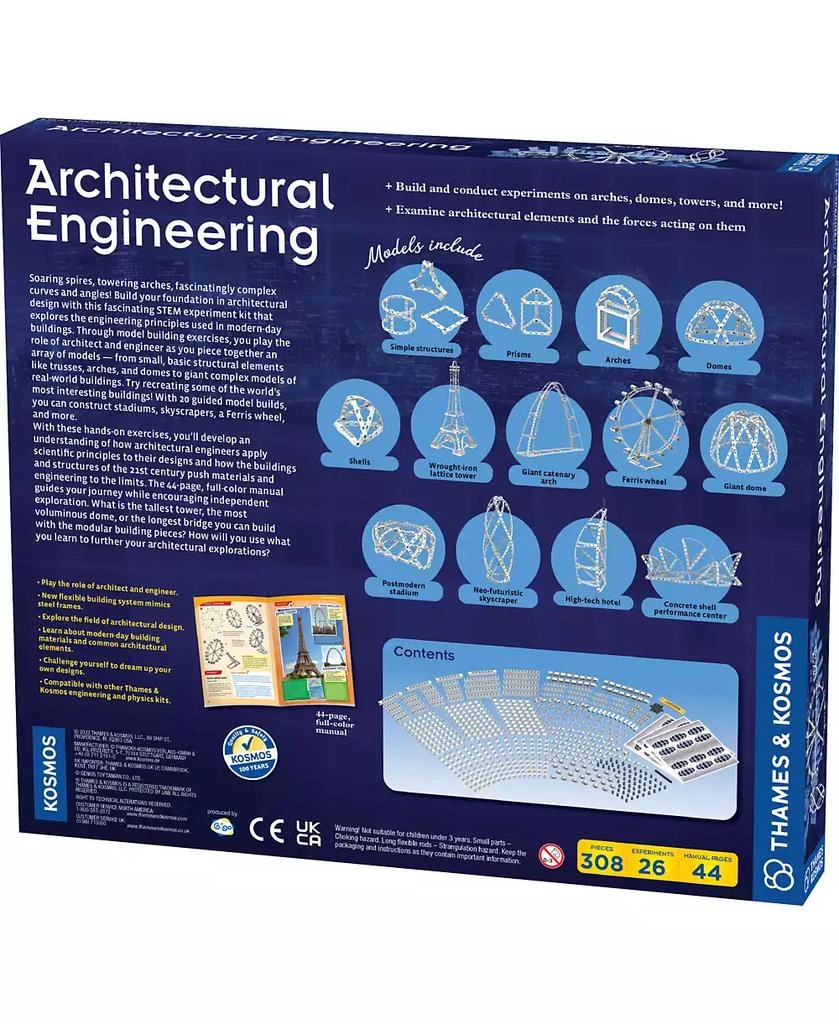 商品Thames & Kosmos|Architectural Engineering Set,价格¥337,第2张图片详细描述