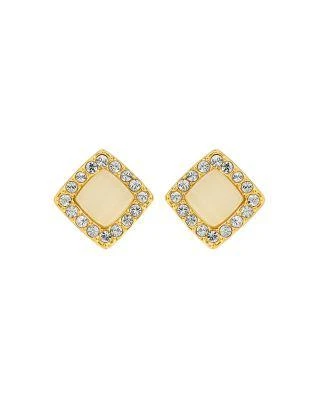商品ADORE|Resin & Pavé Stud Earrings   ,价格¥257,第1张图片