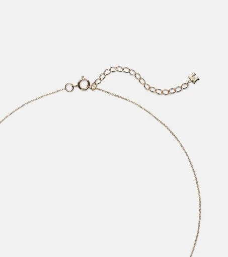 Donut 14kt gold necklace with jade 商品