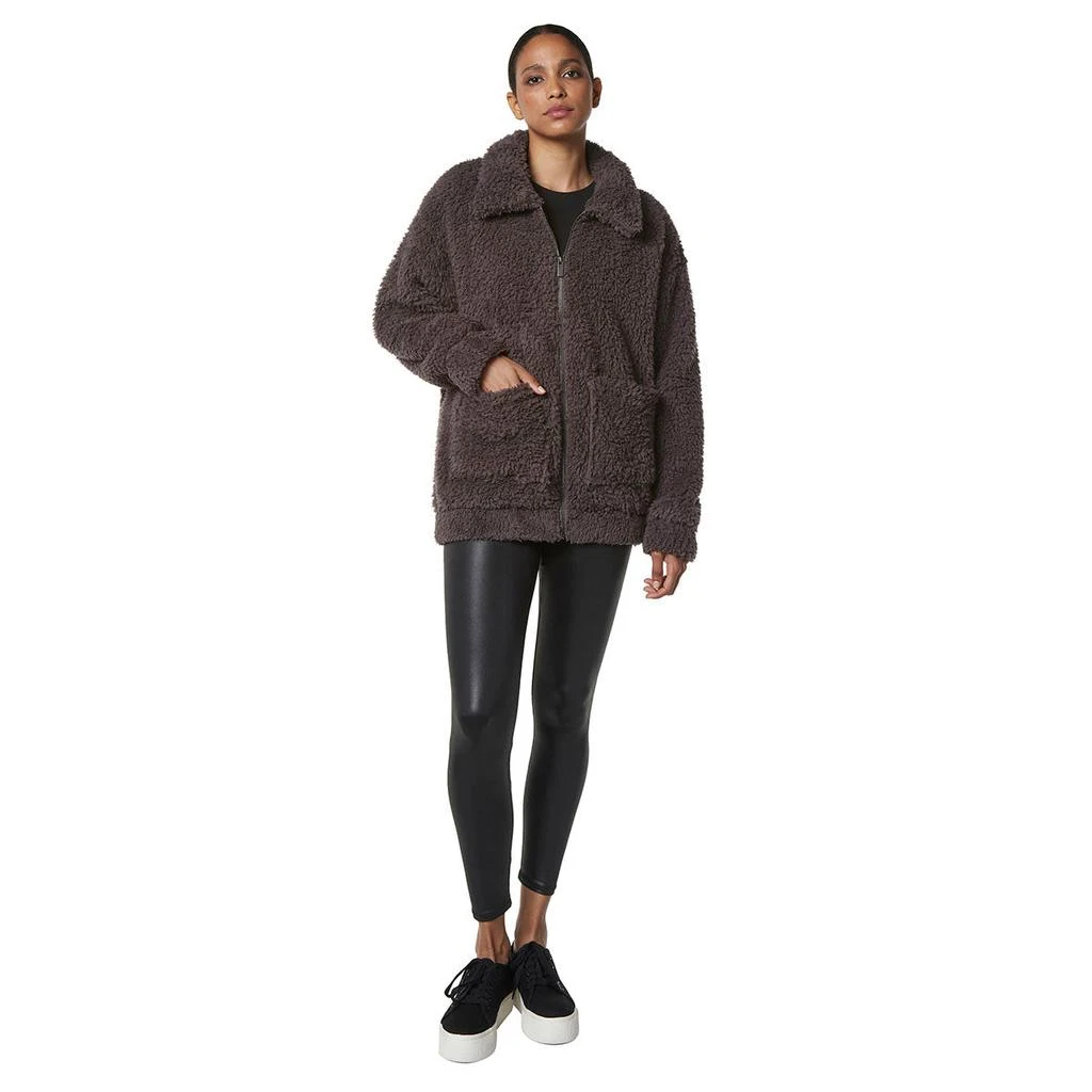 商品Marc New York by Andrew Marc|Marc New York Women's Elongated Faux Fur Jacket,价格¥129,第1张图片