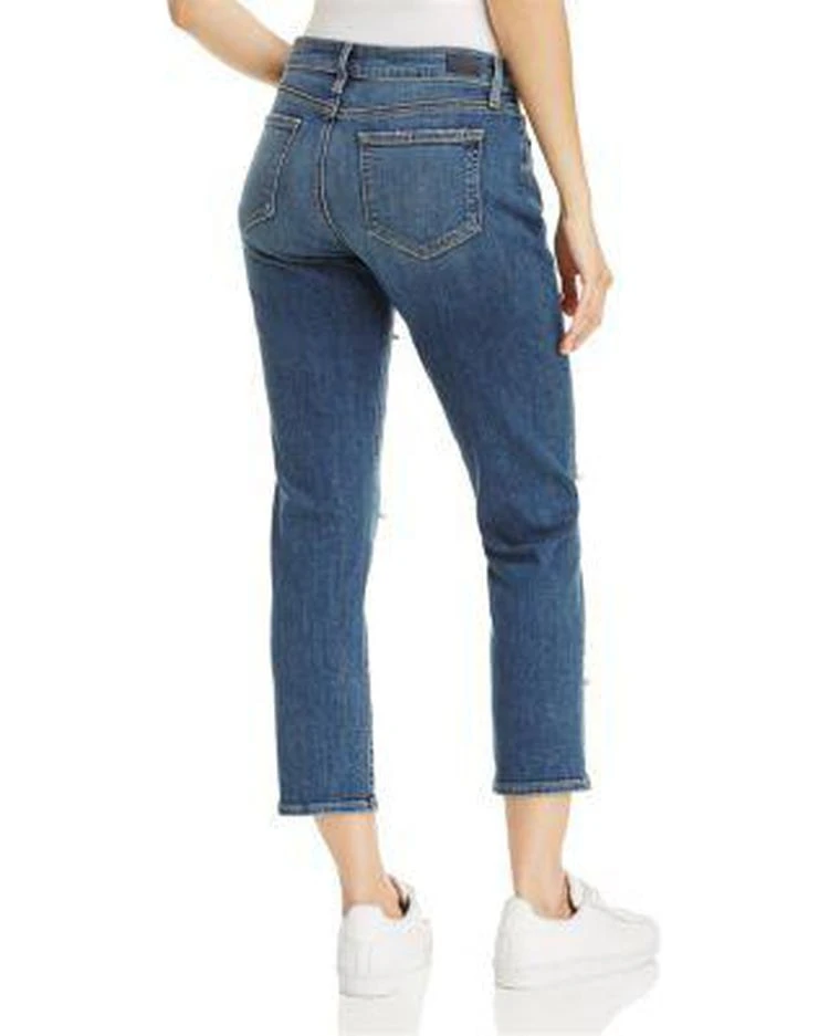 商品Paige|Brigitte Slim Boyfriend Crop Jeans in Allover Pearl,价格¥783,第2张图片详细描述