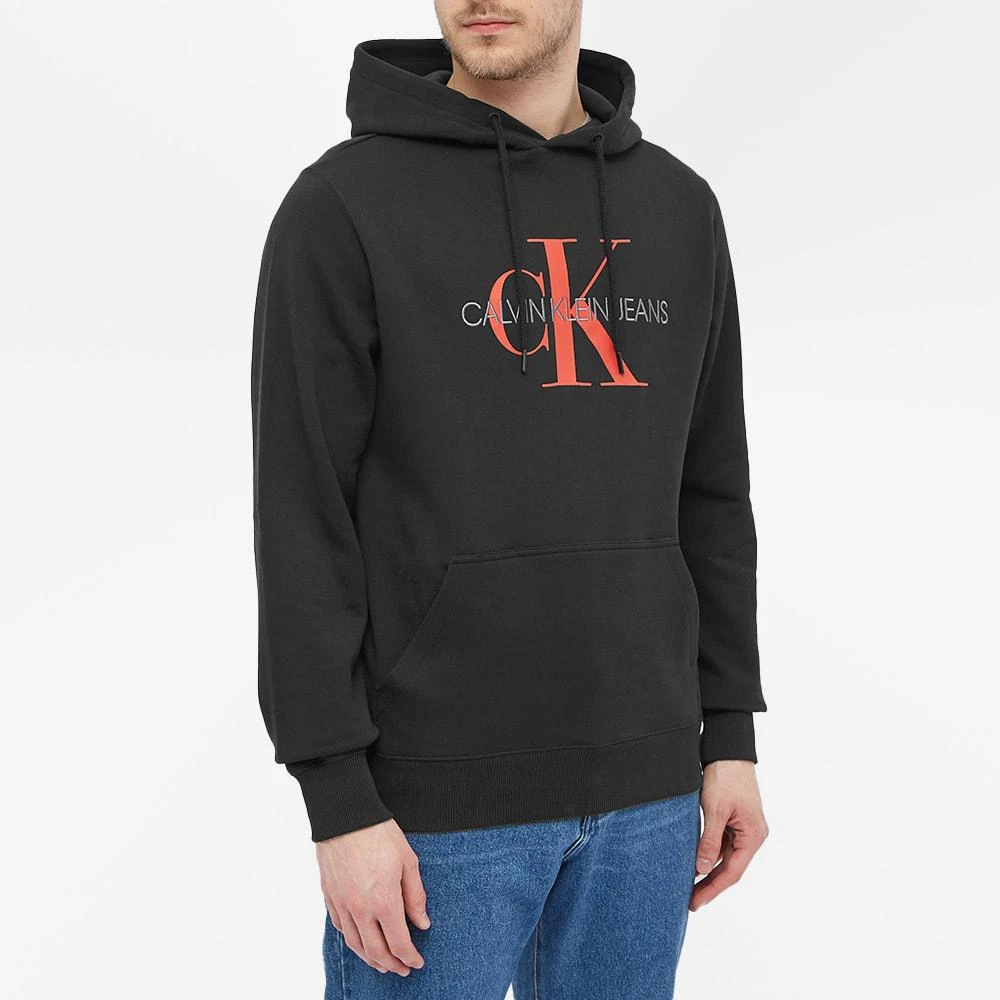 商品Calvin Klein|Calvin Klein Monogram Logo Popover Hoody,价格¥442,第3张图片详细描述