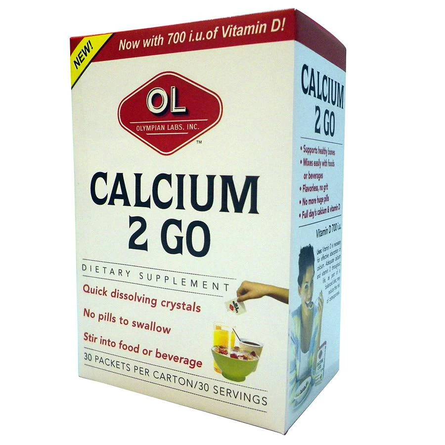 商品Olympian Labs|Calcium 2 Go,价格¥123,第1张图片