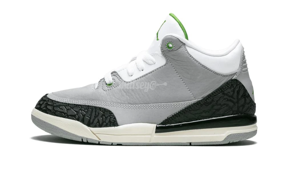 商品Jordan|Air Jordan 3 Retro "Chlorophyl" Pre-School,价格¥978,第1张图片