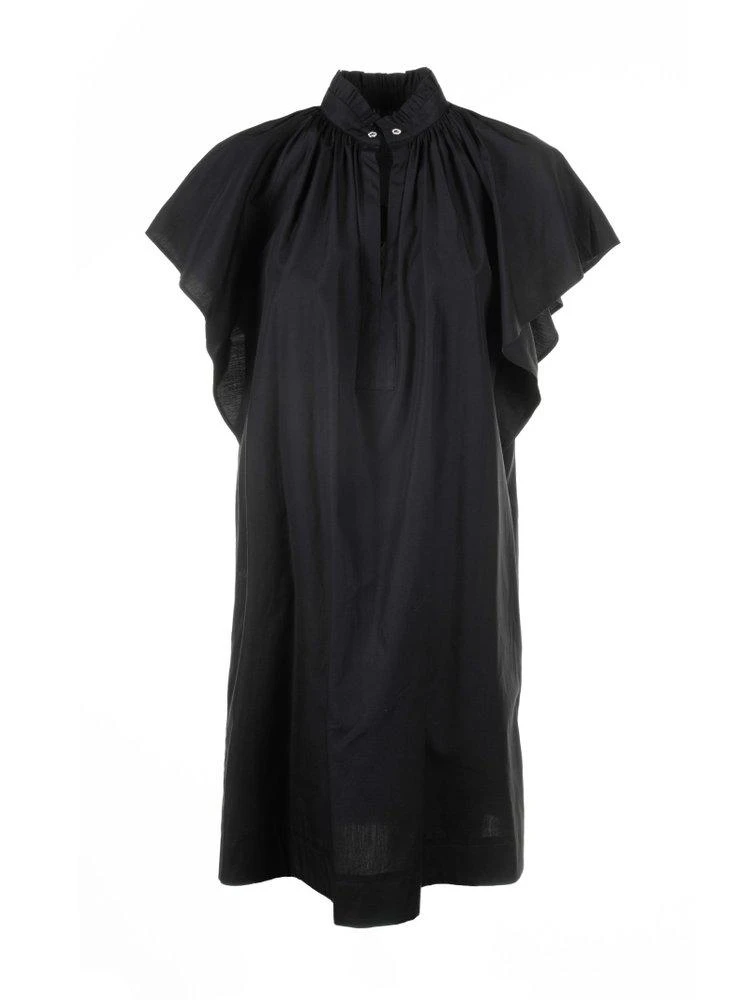 商品Max Mara|Max Mara Studio Ruffled Short-Sleeved Dress,价格¥2064,第1张图片