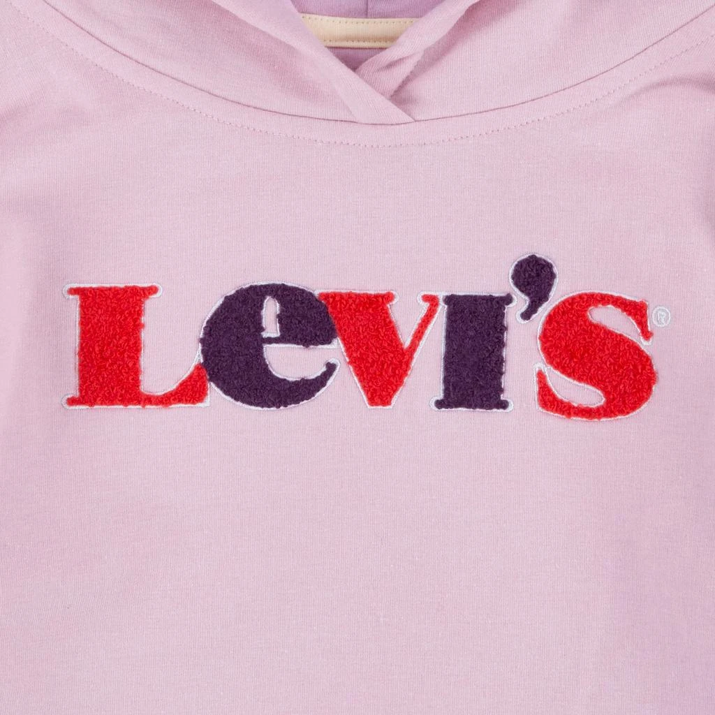 商品Levi's|Girls Full Sleeve High Rise Hoodie,价格¥38,第2张图片详细描述