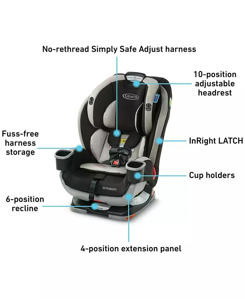 Extend2Fit 3-in-1 Car Seat 商品