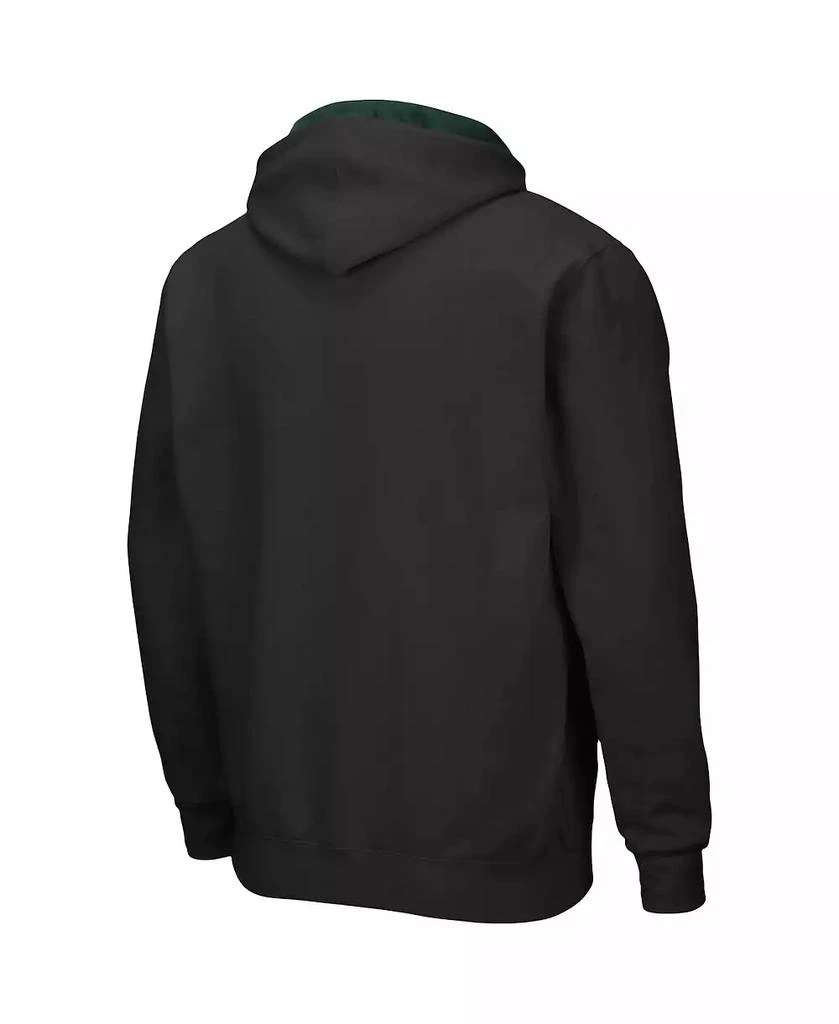 商品Colosseum|Men's Black Hawaii Warriors Arch & Logo 3.0 Full-Zip Hoodie,价格¥308,第4张图片详细描述