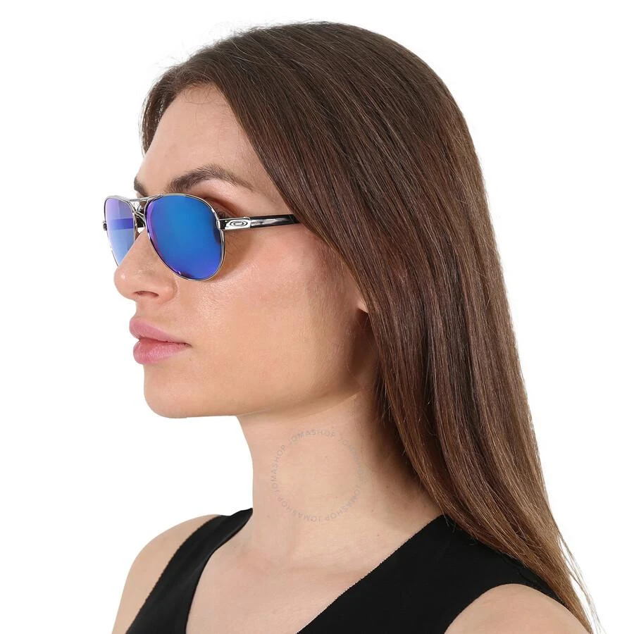 商品Oakley|Feedback Prizm Sapphire Polarized Pilot Ladies Sunglasses OO4079 407933 59,价格¥1229,第2张图片详细描述