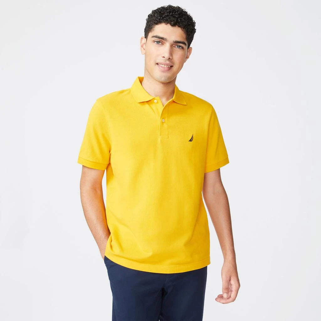 商品Nautica|Mens Classic Fit Deck Polo,价格¥113,第2张图片详细描述