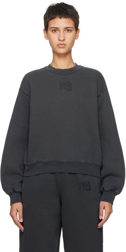 商品Alexander Wang|Gray Puff Sweatshirt,价格¥1122,第1张图片