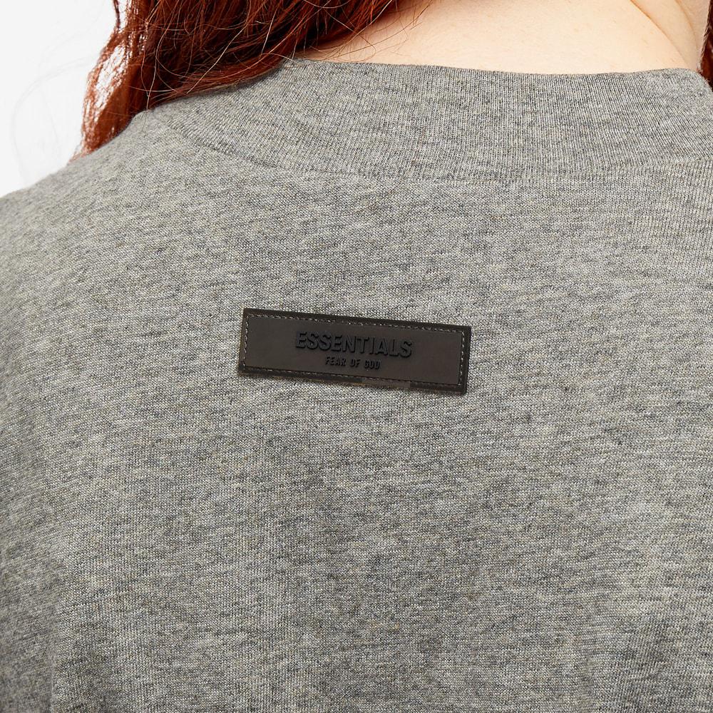 Fear of God ESSENTIALS Women's 1977 Tee - Dark Oatmeal商品第5张图片规格展示