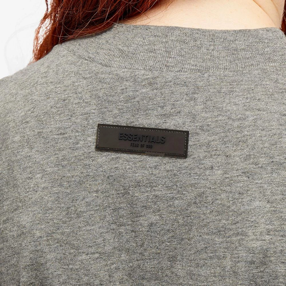 商品Essentials|FEAR OF GOD ESSENTIALS Women's 1977 T-Shirt - Dark Oatmeal,价格¥364,第5张图片详细描述