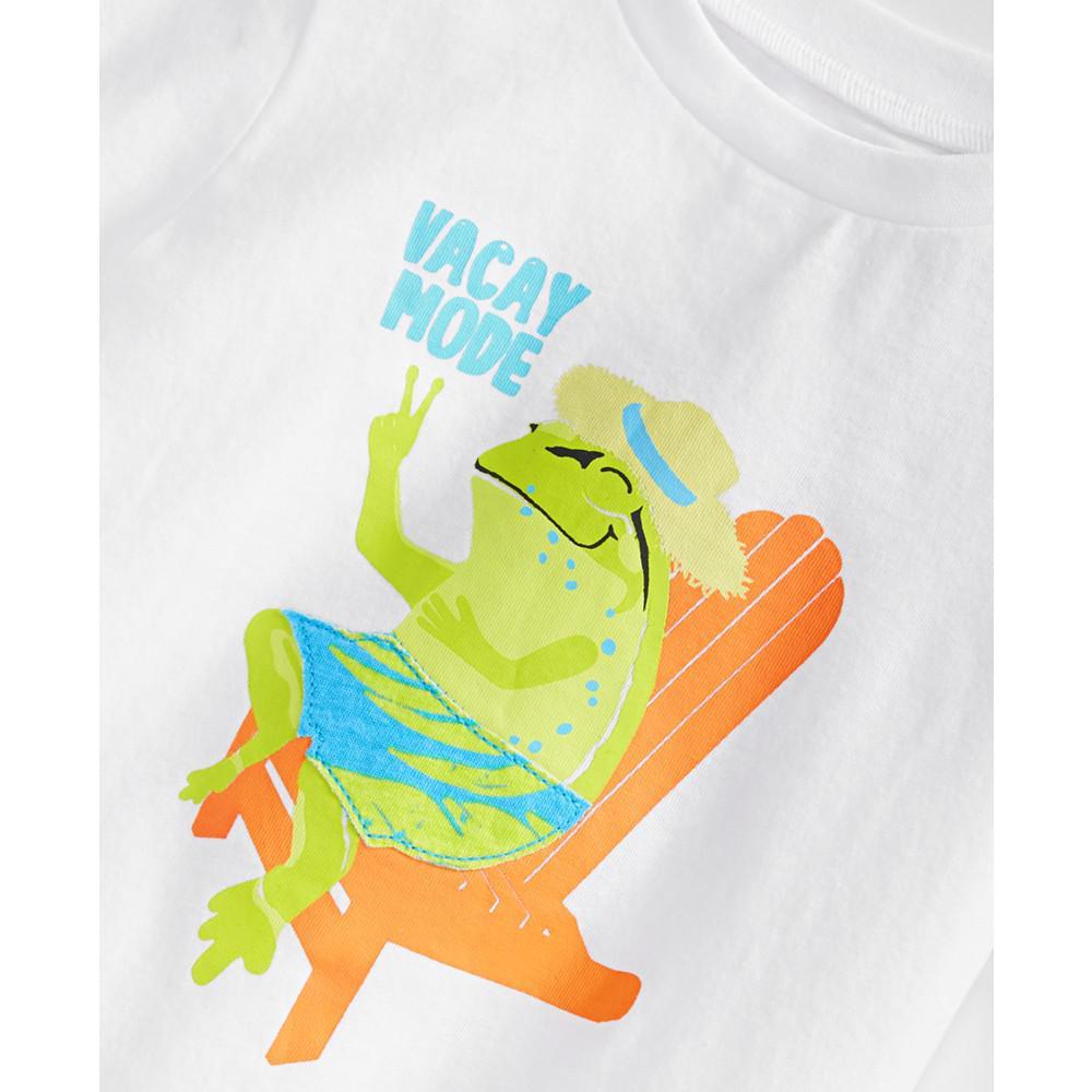 商品First Impressions|Baby Boys Graphic-Print T-Shirt, Created for Macy's,价格¥38,第5张图片详细描述
