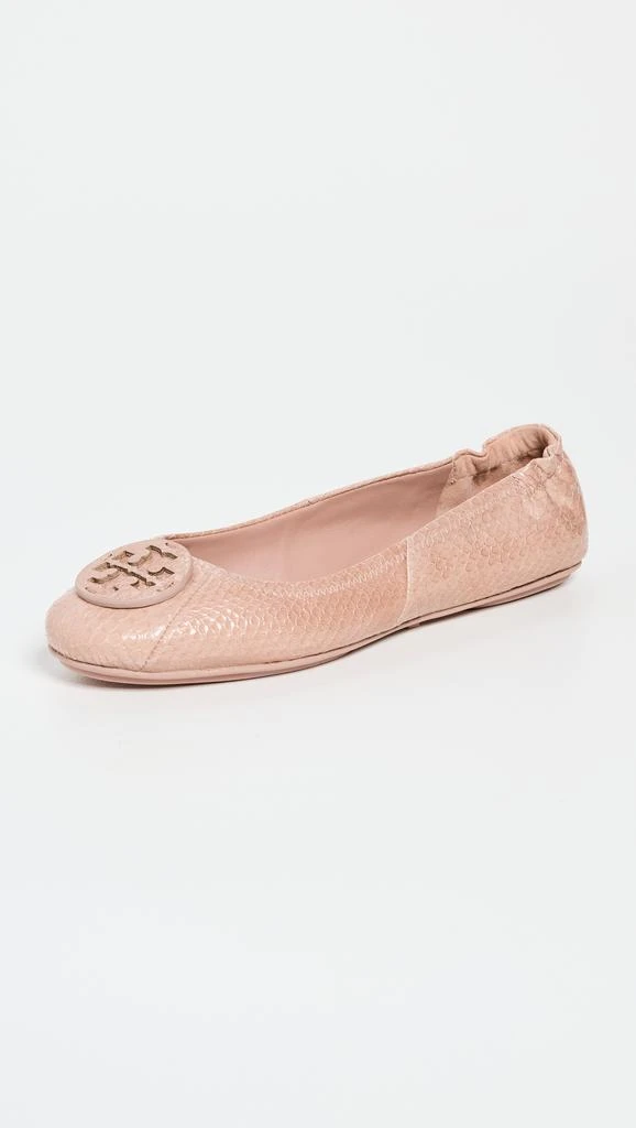 商品Tory Burch|Tory Burch 汤丽柏琦 Minnie Travel 芭蕾舞平底鞋,价格¥1259,第2张图片详细描述