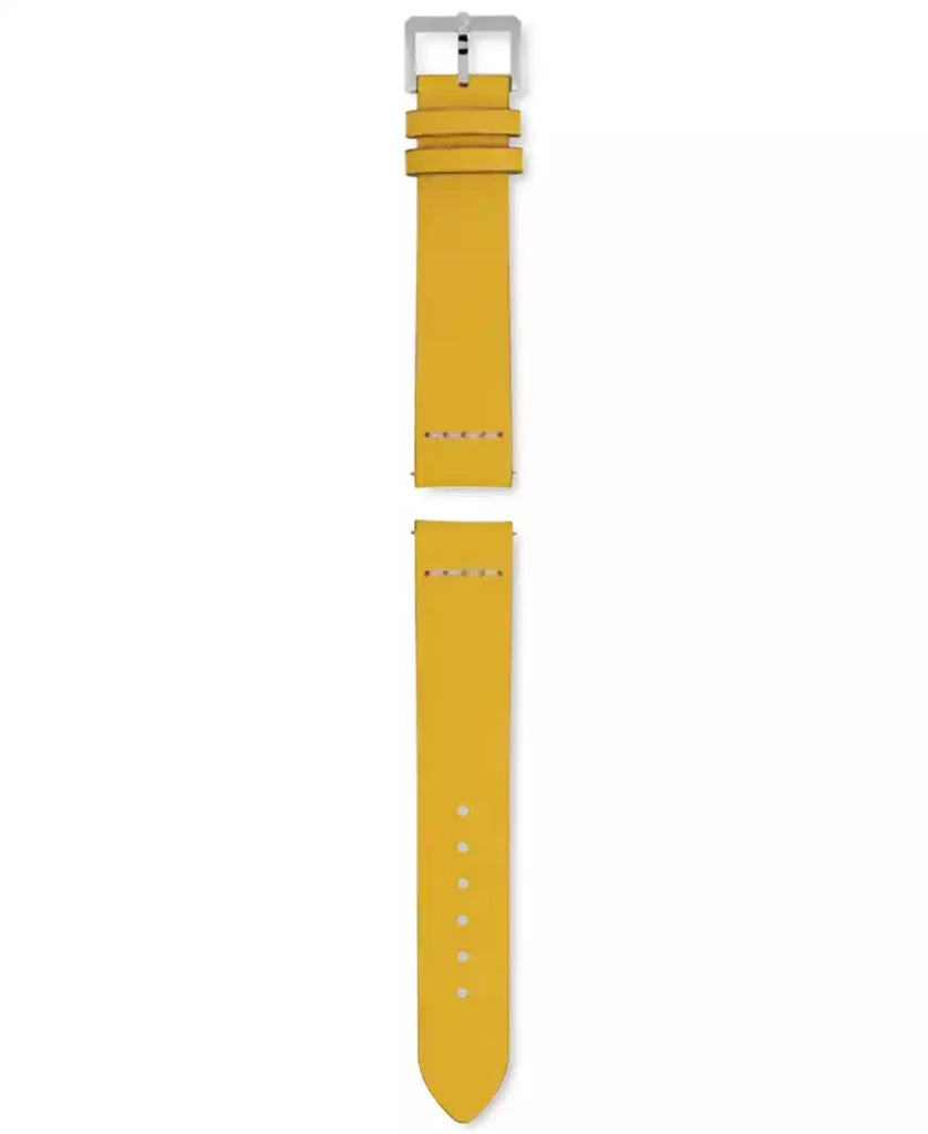 商品Rado|Captain Cook Yellow Leather Watch Strap 37mm,价格¥682,第1张图片