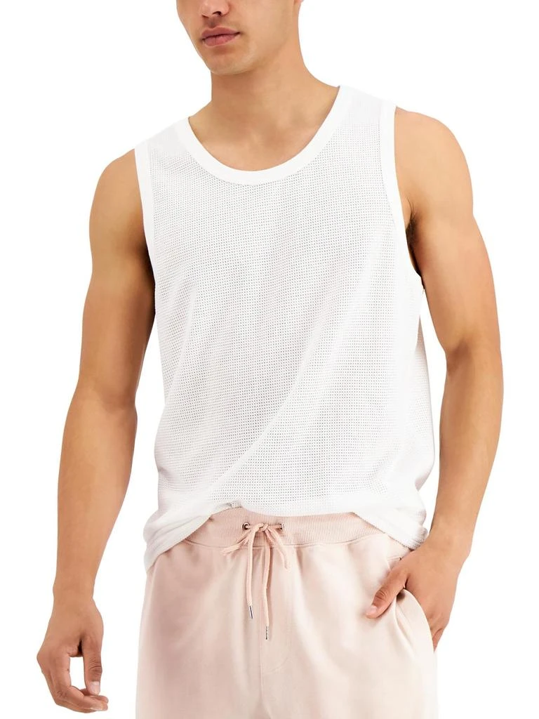 商品INC International|Mens Mesh Knit Tank Top,价格¥145,第1张图片